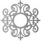 Ekena Millwork Dijon Architectural Grade PVC Pierced Ceiling Medallion, Antiqued Bronze, 16"OD x 5 1/4"ID x 1/2"P CMPP16DIABZ - alternate 2